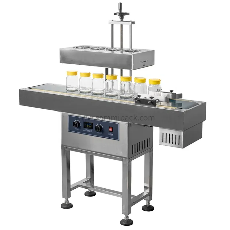 رخيصة الثمن آلة الختم الحث الكهرومغناطيسي للزجاجات البلاستيكية الزجاجية 20-60 مللي متر/60-150 مللي متر
