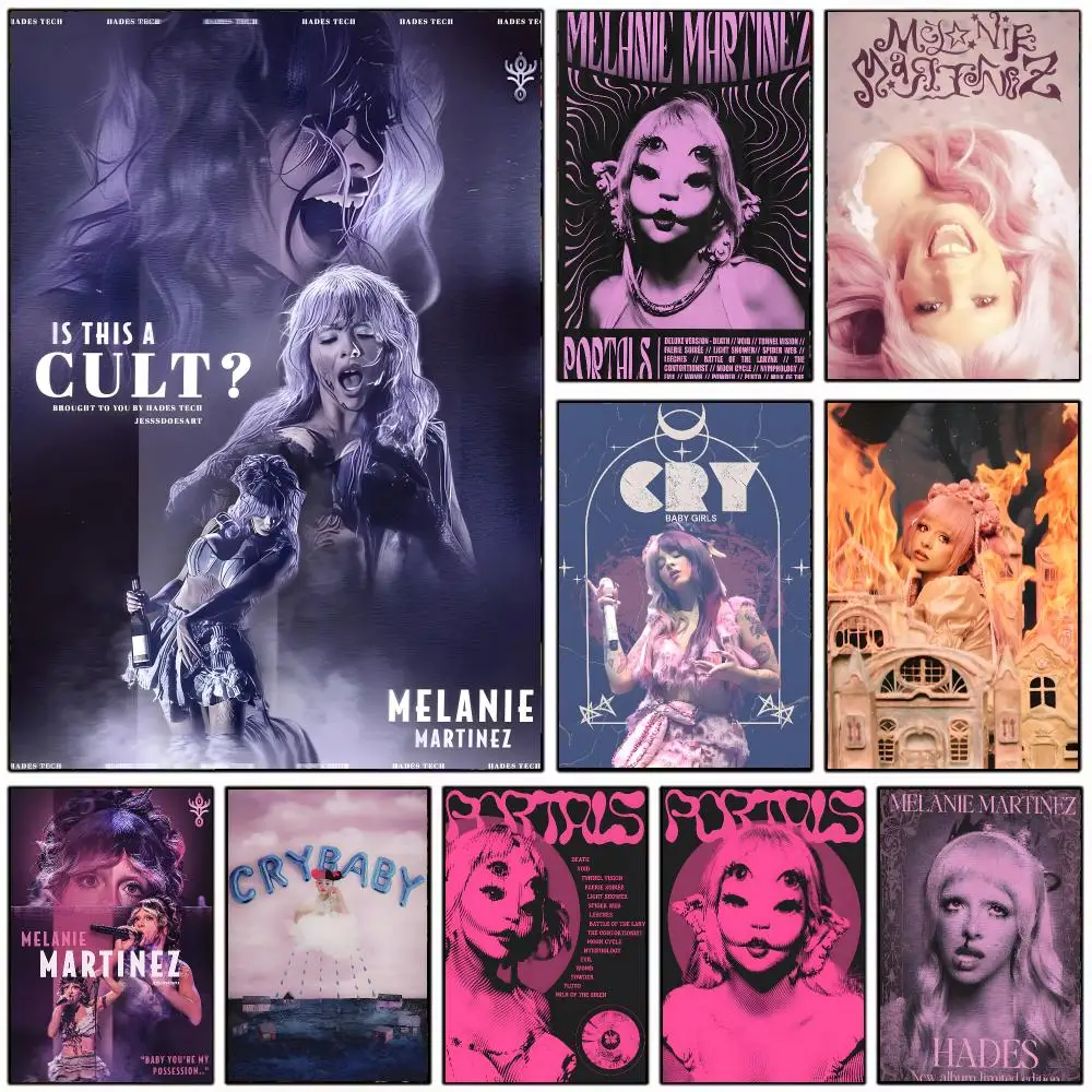 Alt Singer M-Melanie Martinez Poster Wall Art Print Decorative Mural Home Decor Gift Unframed