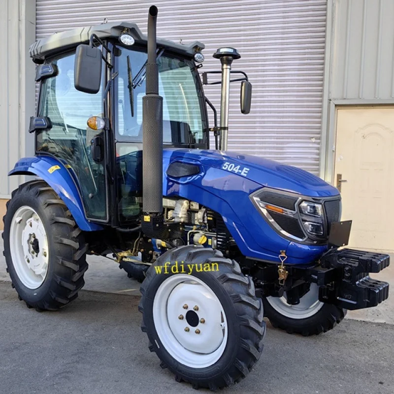 Tractor agrícola duradero, sombrilla para agricultura, 4x4, 70HP