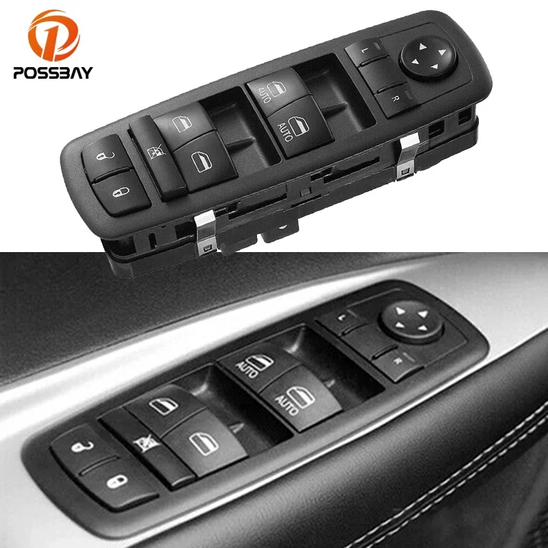 Car Front Left Master Power Window Control Switch For Dodge Nitro Journey Charger Chrysler 200 300 Ram 1500 2500 3500 4500 Parts