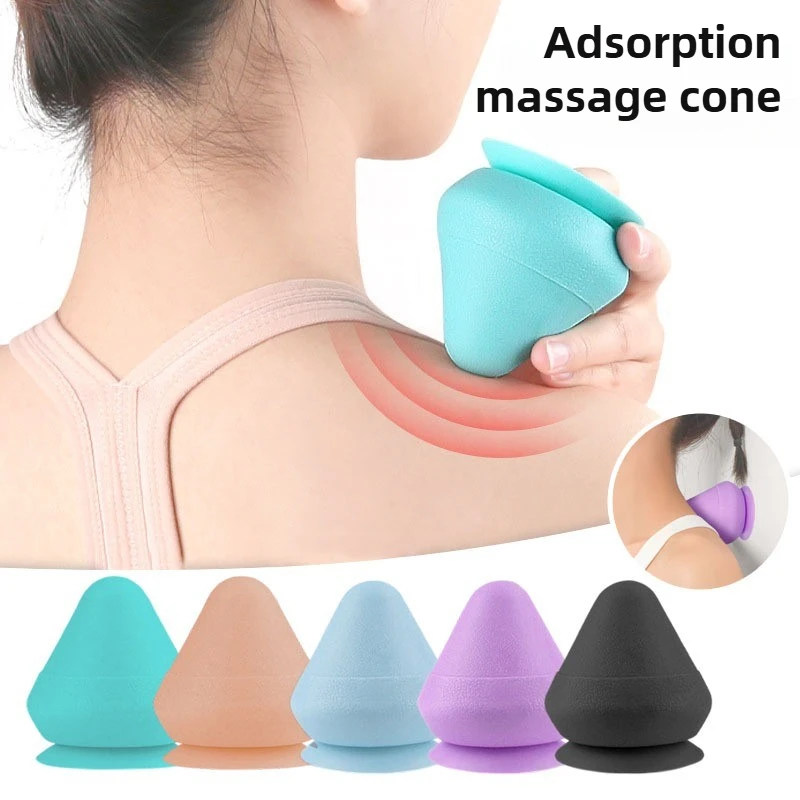 

Домашний массажный конус с меридианом мышц, расслабление спины и ягодиц, фасционный мяч для спины и ягодиц, успокаивающий глубокий массажер для акупунктурных точек