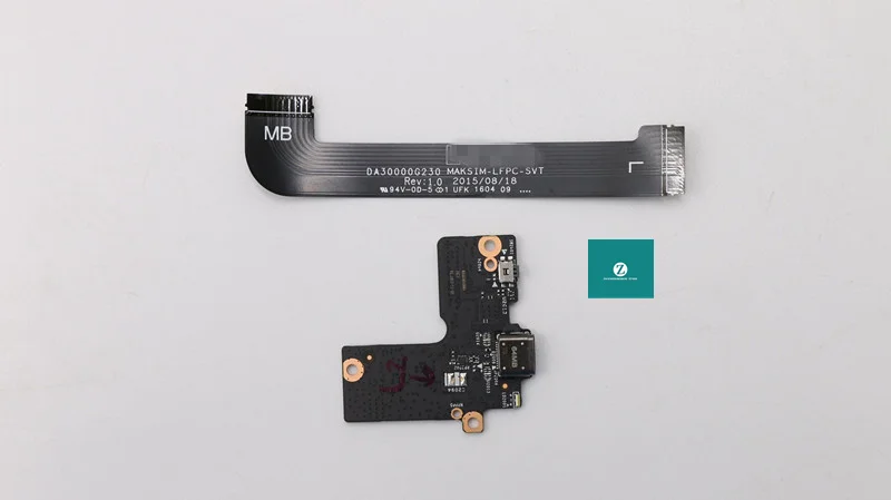 Genuine FOR Lenovo Yoga 900S-12ISK USB-C Type C Port Power Board NS-A595 W Cable DA30000G220 5C50K93815