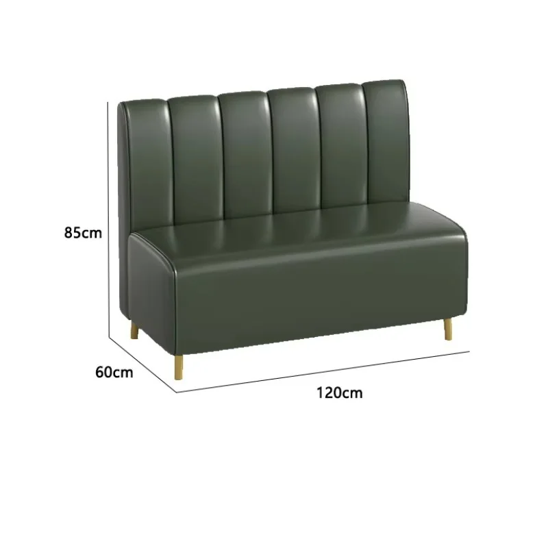 Modern Eco-Friendly Leather Bar Set for Coffee Shops Hotels Home Bars-Durable Table Chairs Booth Sofas (Outdoor Dining)
