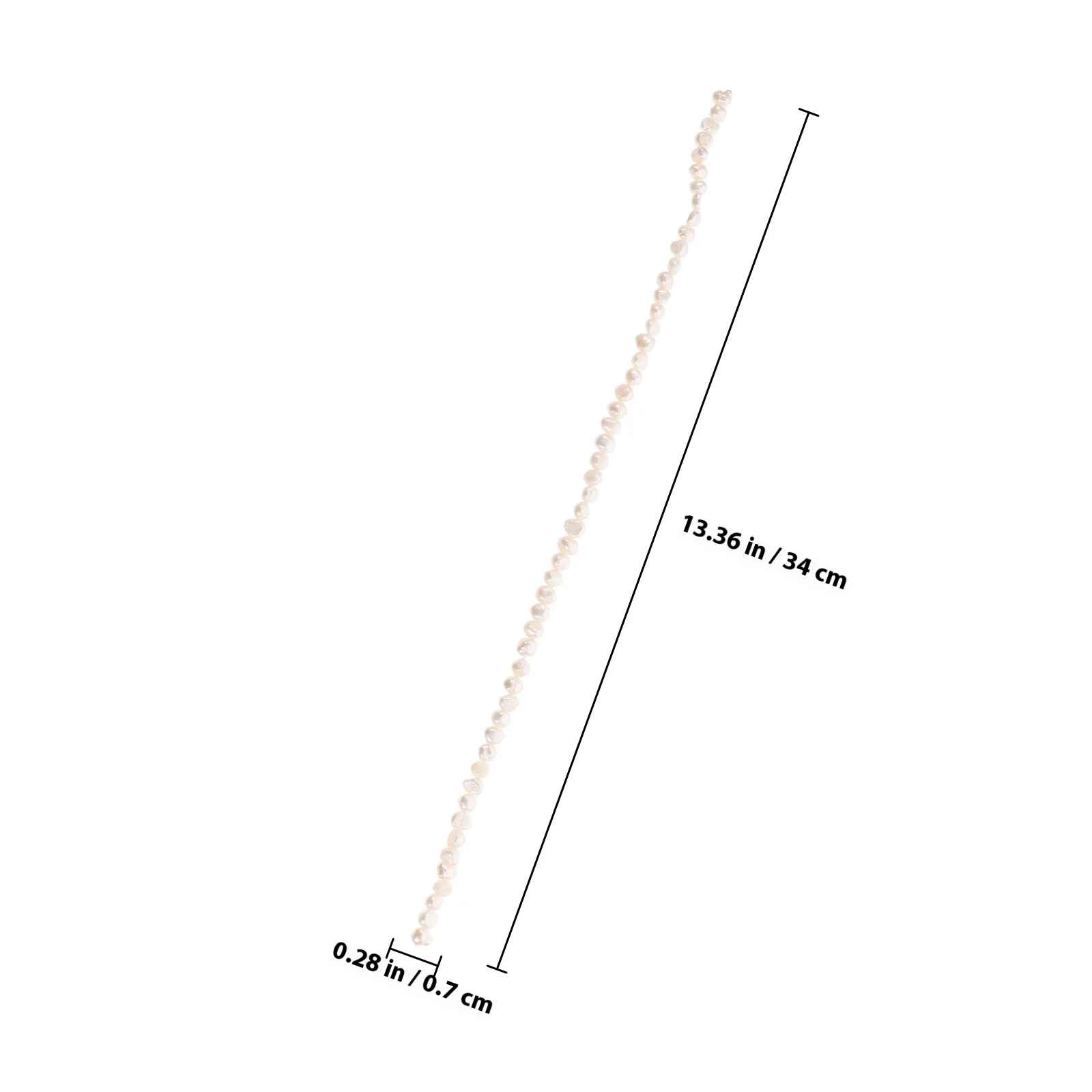 1 String of Unique Shape Pearl Bead Handmade Jewelry Spacer Bead Bracelet Natural Pearl Charm DIY Jewelry Making Supply