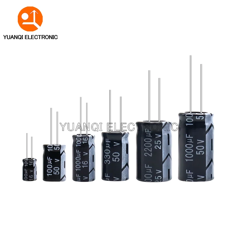 Imagem -04 - Kit de Variedade de Capacitores Eletrolíticos de Alumínio 1uf2200uf 23 Valores 10uf 47uf 220uf 470uf 1000uf 16v 25v 50v Peças 160