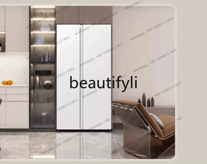 opposite the refrigerator, large capacity, first-class energy saving, frequency conversion, air cooling, frost-free household