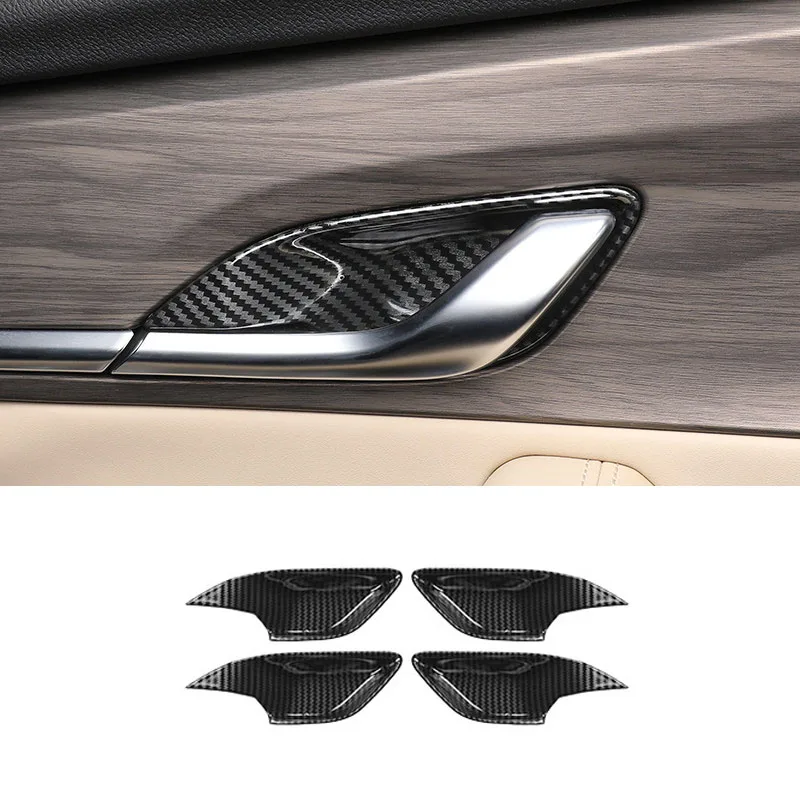 Voor Geely Boyue L Atlas FX11 2023 2024 2025 2026: deurklinkbeschermer, beschermkap voor de versnellingspookknop, sticker van koolstofvezel.