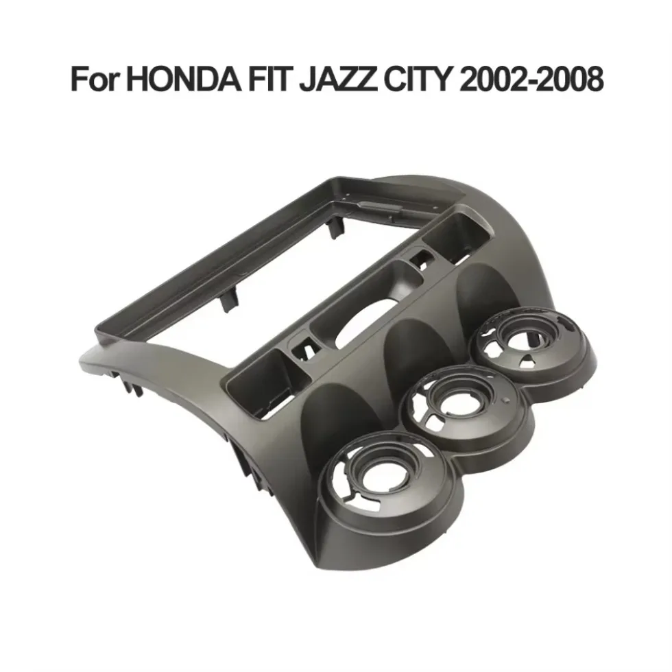 9 Inch Car Radio Fascia Frame Cable for HONDA FIT JAZZ CITY 2002-2008 Stereo Android Dashboard Kit Face Plate Frame Fascias
