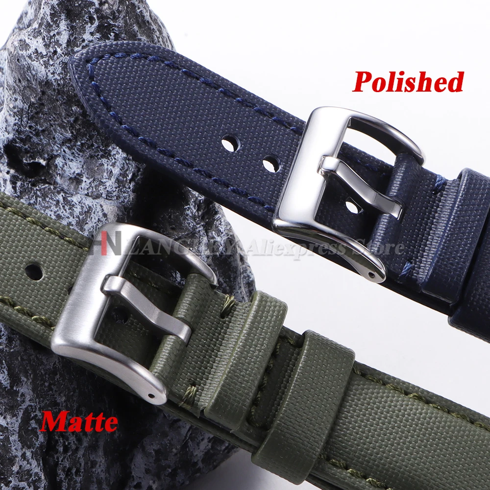 Correa de nailon para reloj Omega, Seiko, Blancpain, Divers, resistente al agua, de liberación rápida, 18mm, 20mm y 22mm