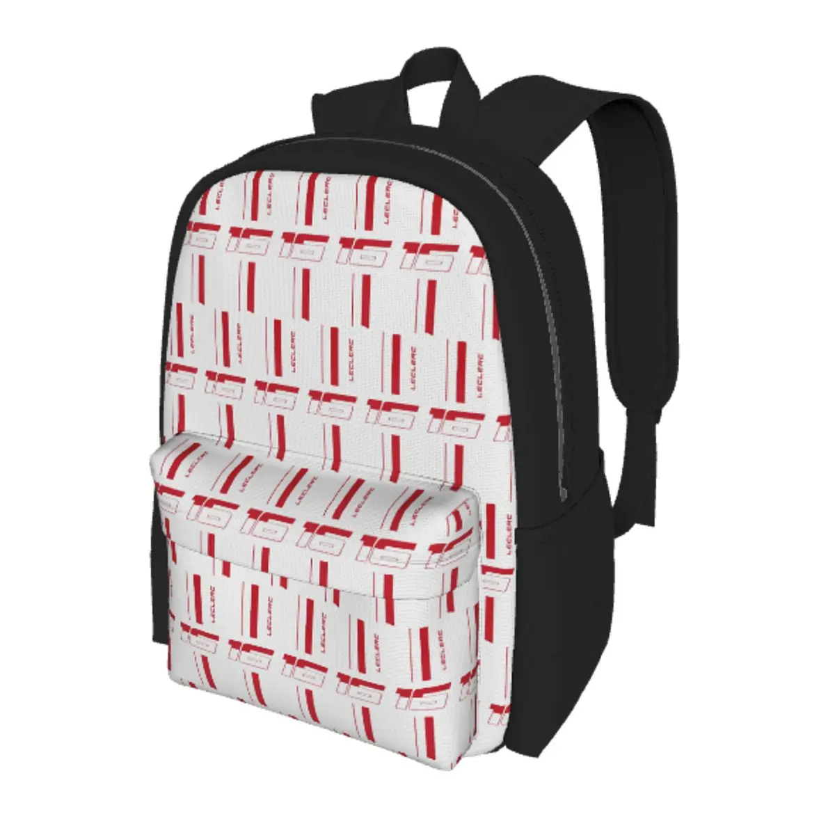 

Charles Leclerc 16 Scuderia Student Backpack School Bag Hiking Travel Daypack for Men Women Bookbag Shoulder Bags
