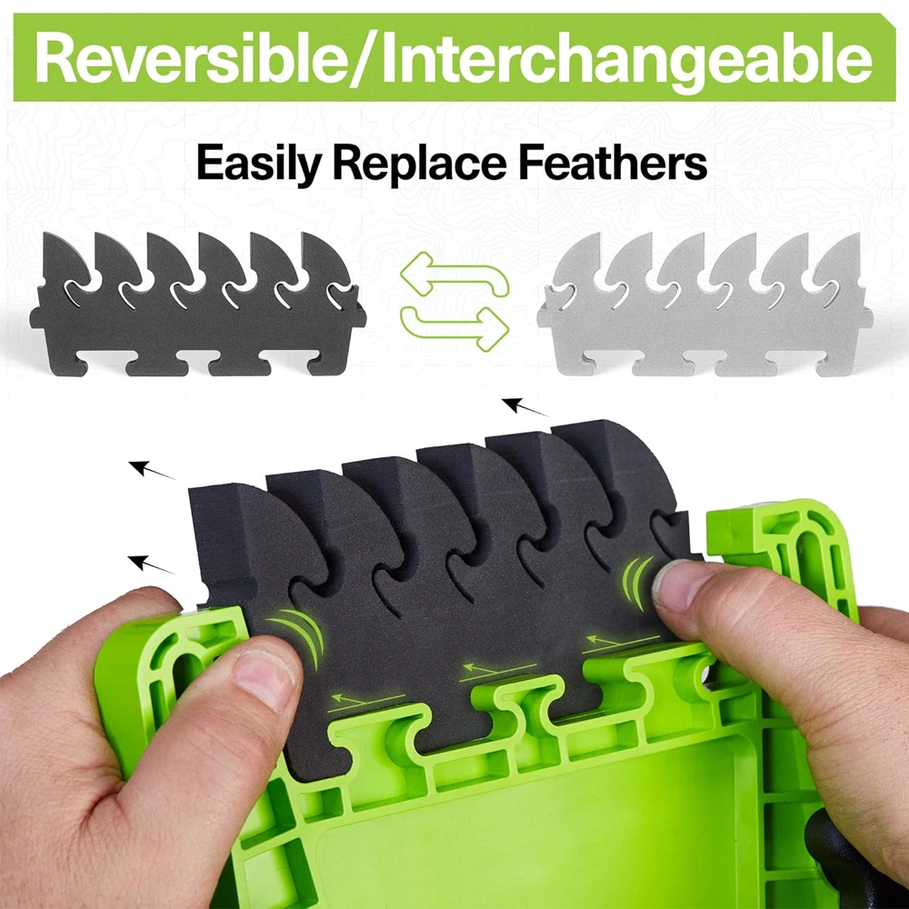Woodworking Safety Feather Board Dual Track Fixer 3/8" & 3/4" T Slot Hold Down Clamp for Table Band Saw Router Table view 5