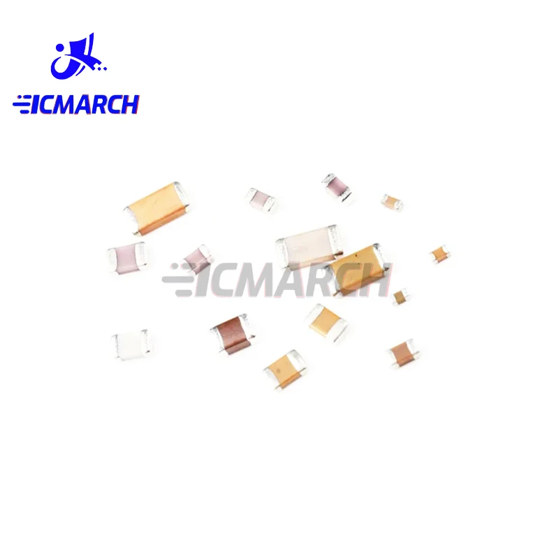 

100PCS 0805 Ceramic Capacitor 10% 50V 0.1UF 104 1pF ~ 47uF SMD Thick Film Chip Multilayer Ceramic Capacitor 2.2pF 1.2pF 4.7uF