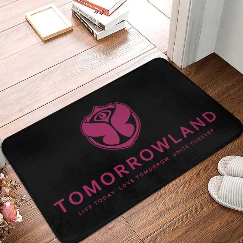 Tomorrowland Door Floor Mats Anti-Slip Outdoor Belgian Electronic Dance Music Festival Doormat Room Entrance Rug Carpet Footpad