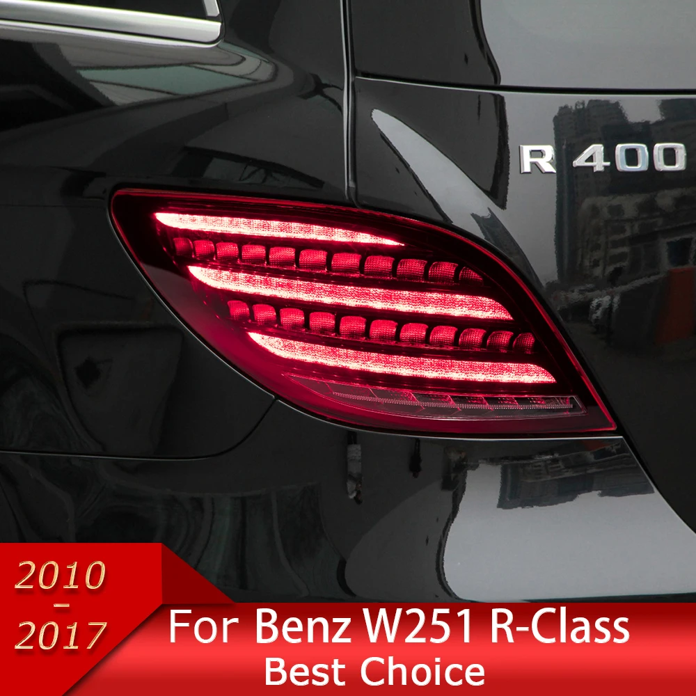 

Car Lights for W251 R Class 2010-2017 R300 R350 R400 R500 LED Auto Taillight Assembly Upgrade Maybach Design Tools Accessories