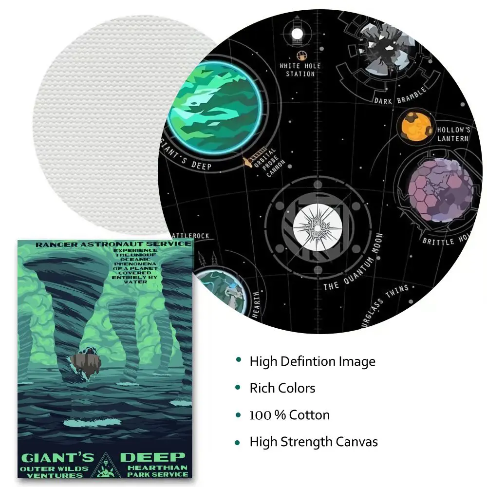 ملصق HD أنيمي موضوع ساخن المغني/OST/فيلم مقاوم للماء الذاتي عصا ديكور المنزل أنيمي الخارجي البرال لعبة الفيلم