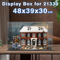 Acrylic display box for lego 21330 display case for Home Alone building block dustproof clear   showcase toy bricks storage box