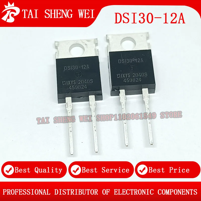 10pcs Brand new DSI30-12A TO-220 DSI30  fast recovery diode 30A 1200V brand new original