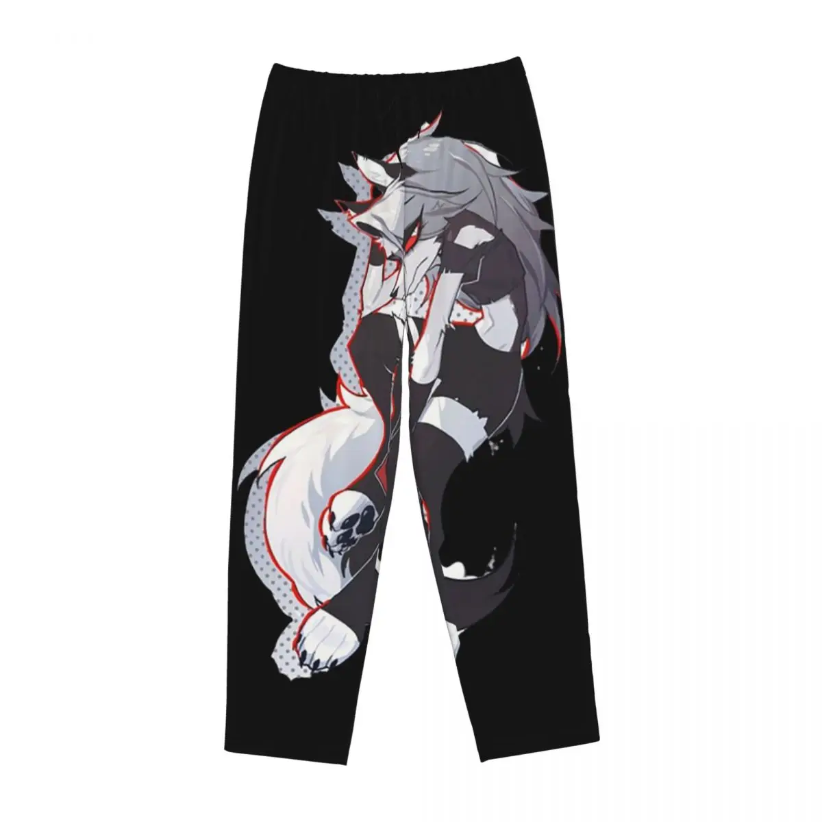 

Женские пижамные брюки Custom Helluva Boss Loona для дома и сна с карманами