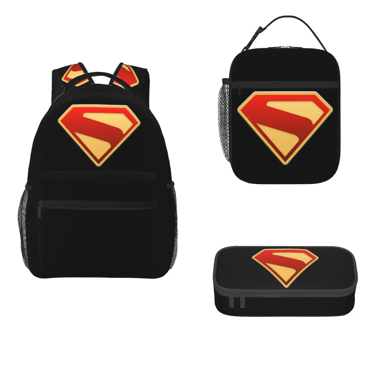 

Legacy Backpacks Boys Girls Bookbag Children School Bags Cartoon Kids Rucksack Lunch Bag Pen Bag Three-Piece Set