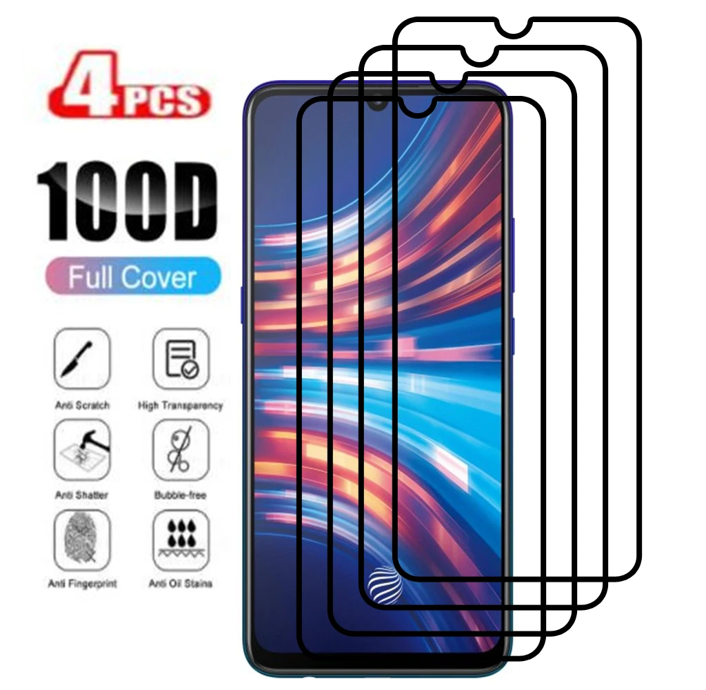 4PCS Tempered Protector Glass 9D For Vivo V17 Pro neo Protective Screen For VIVO Vivi V 17 17Pro 17neo Phone HD Full Cover Film