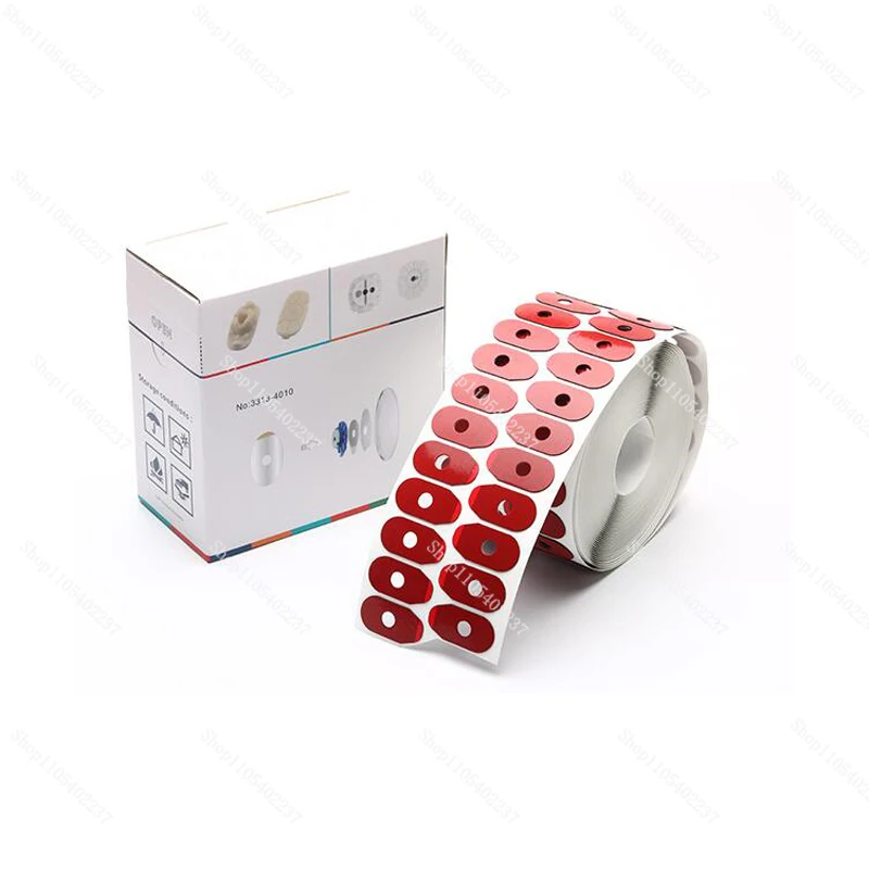 1000pcs Non Slip Lens Blocking Pad for Optical Lens Edging Adhesive Sticker Accessories