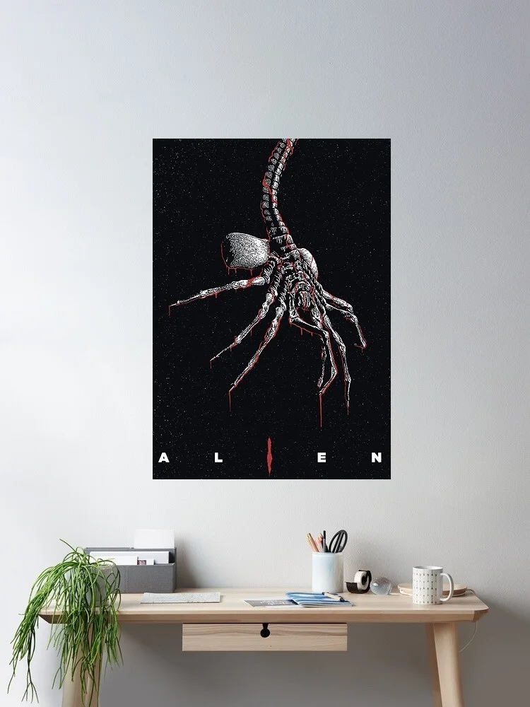 

4Style Choose Alien Movie Print Canvas Poster, Living Room Decor, Home Wall Picture