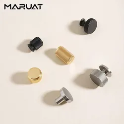 Modern Minimalist Kitchen Cabinet Handle Single Hole Wardrobes Door Pull Cabinet Door Dresser Drawer Knob Gold Furniture Handles