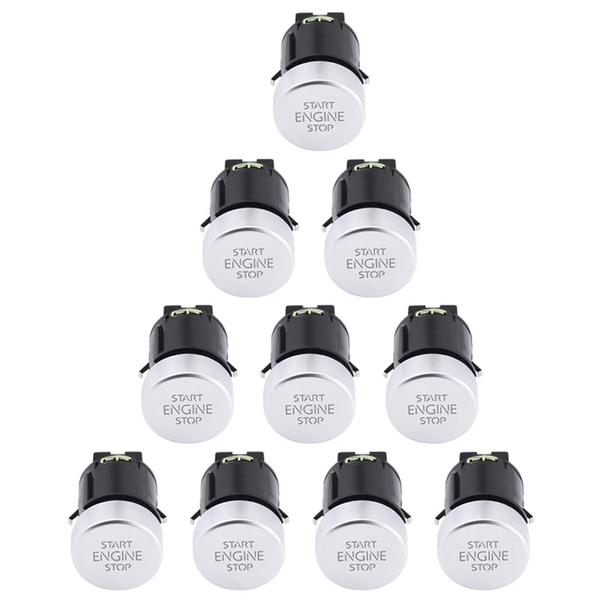 10X Car Engine Start Stop Button Switch for Tiguan 2008-2016 Sharan 2011-2016 7N 5N0959839 5N0 959 839