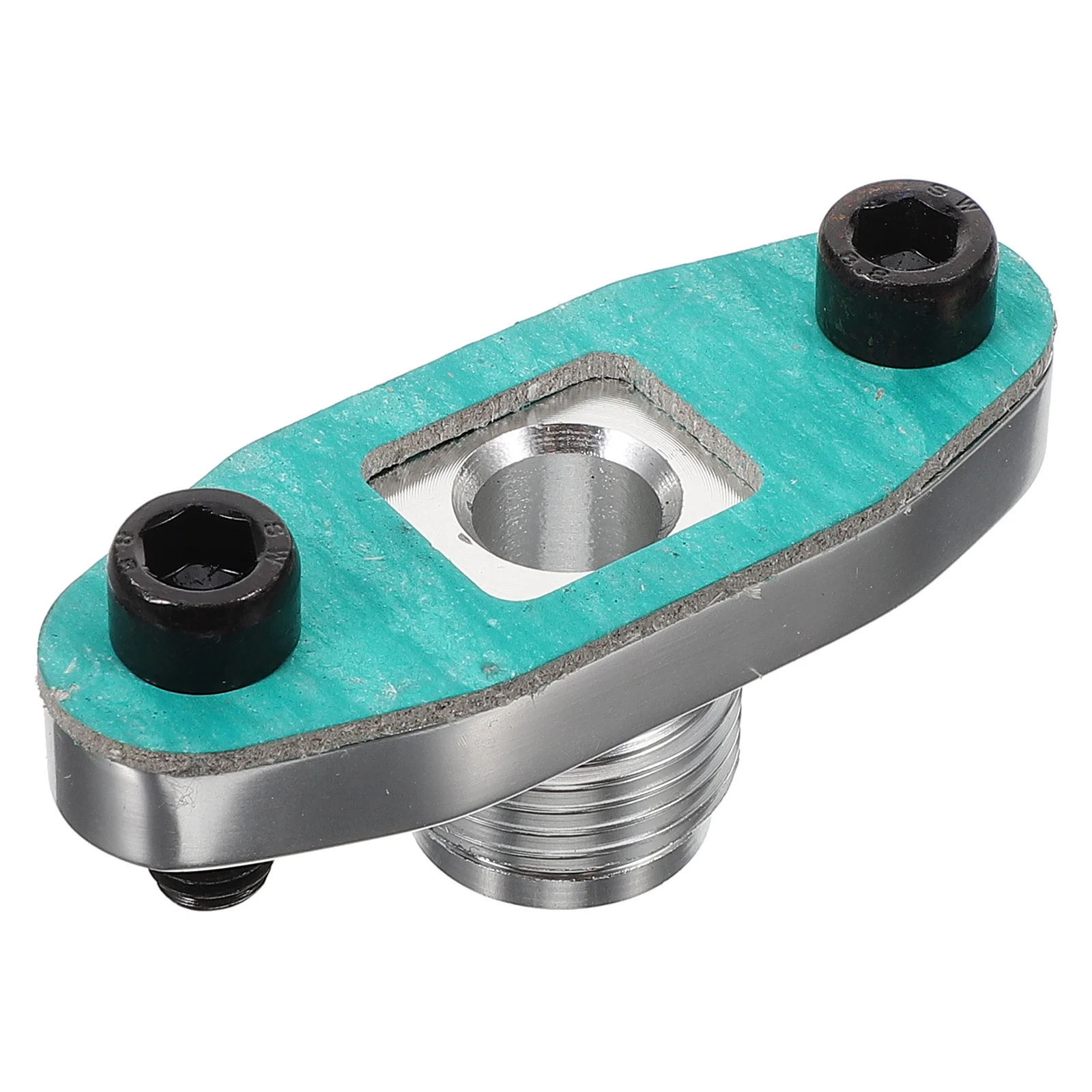 

1 set 1 Set Turbo Oil Drain Flange Set Ft03-1/2Npt Adapter For Car Turbo Accessories Engine Parts Efficient Drainage Durable