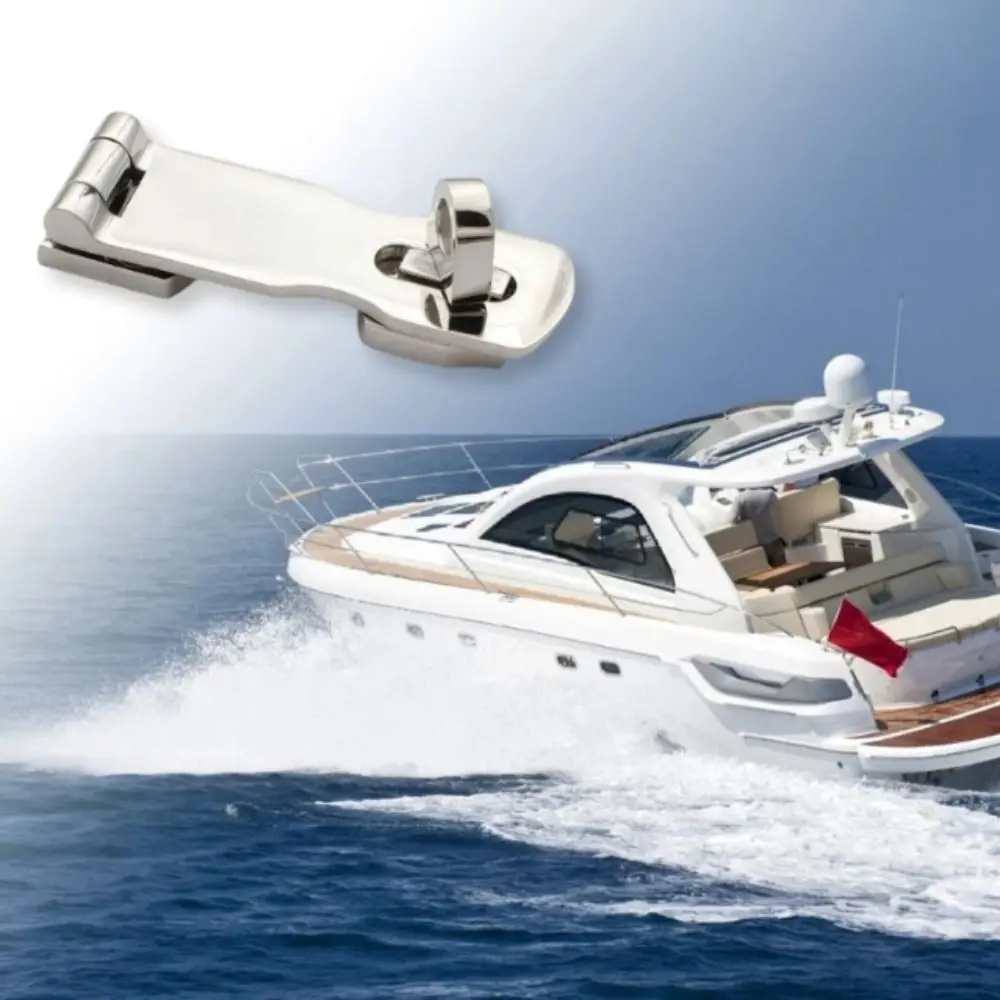 

Сверхмощная застежка для люков лодок, зеркальный лак, устойчивый к морской воде, запираемый крючок, устойчивый к коррозии, нержавеющая сталь 316,