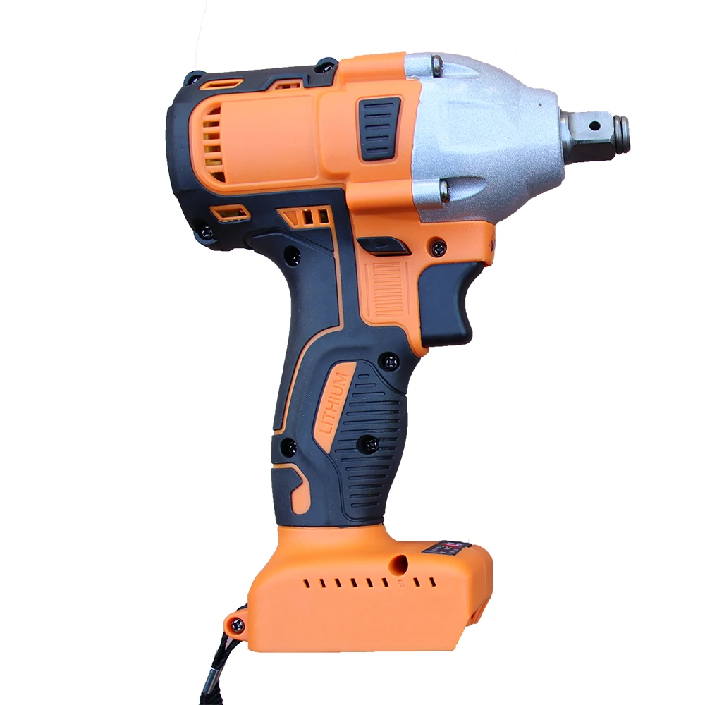 

Heavy Duty Electric Brushless Impact Wrench Li-ion Battery Cordless Impact Wrench