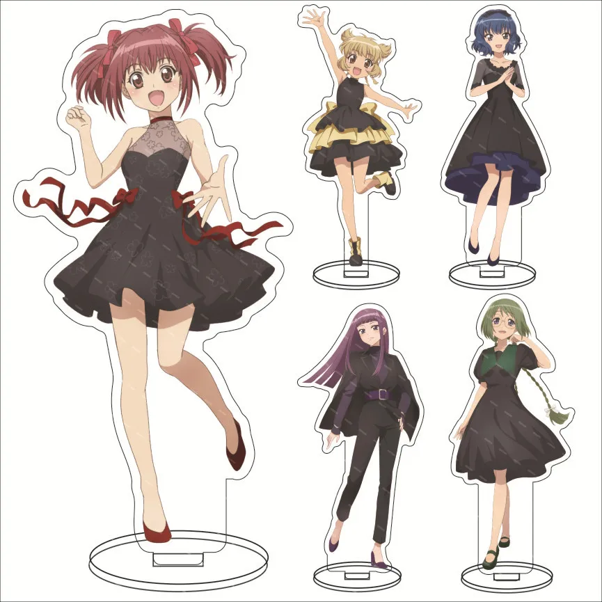 Anime Tokyo Mew Mew Figures Momomiya Ichigo Aizawa Minto Cosplay Acrylic Stand Model Plate Holder Cake Topper Birthday Gift