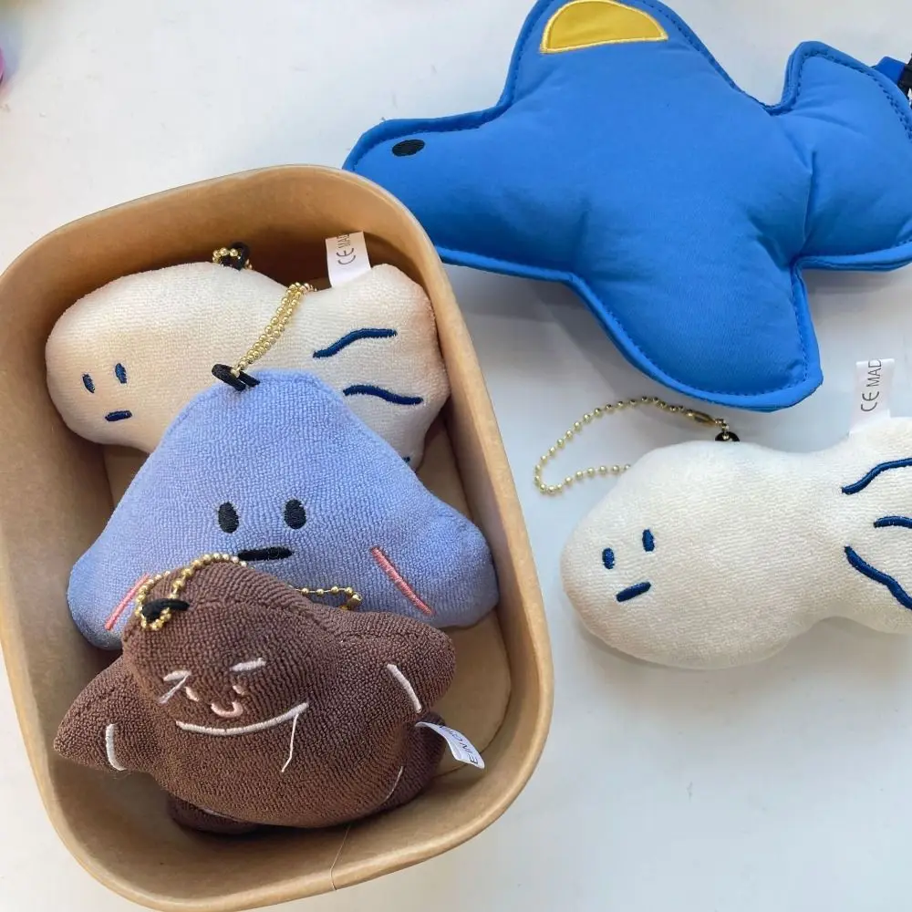 

Funny Plush Funny Animal Key Chain Cartoon Soft Plush Doll Keychain Toys Plush Stuffed Small Airplane Coin Purse Bag Hanging