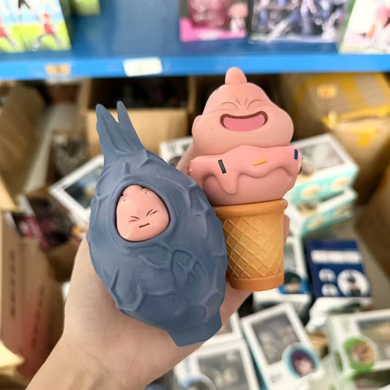 شخصيات أنيمي لعبة دراغون بول ماجين بو شخصيات الحركة سوبر بو بولي كلوريد الفينيل الآيس كريم بو تمثال جمع نموذج اللعب هدايا دمية عيد الميلاد #4