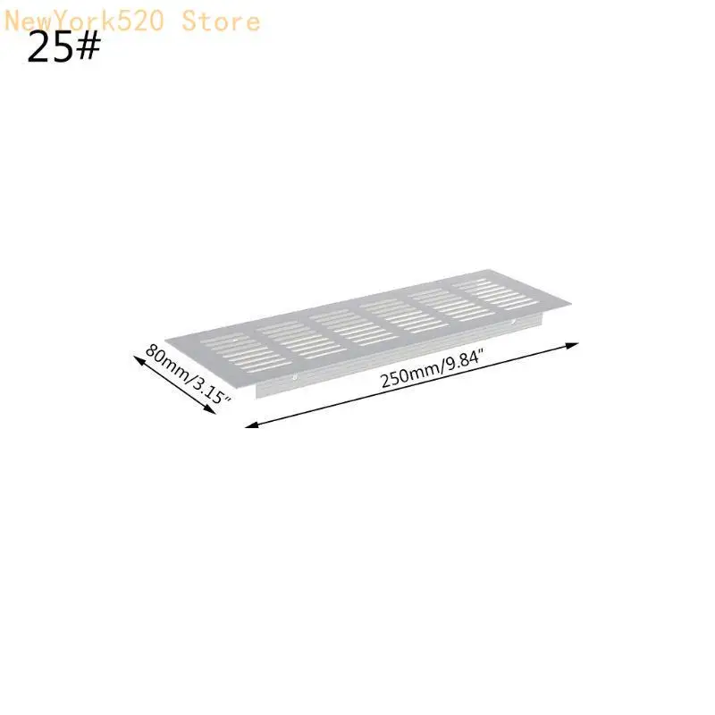 Air Vent Perforated Sheet Web Plate Ventilation Grille Vents Perforated Sheet N84C