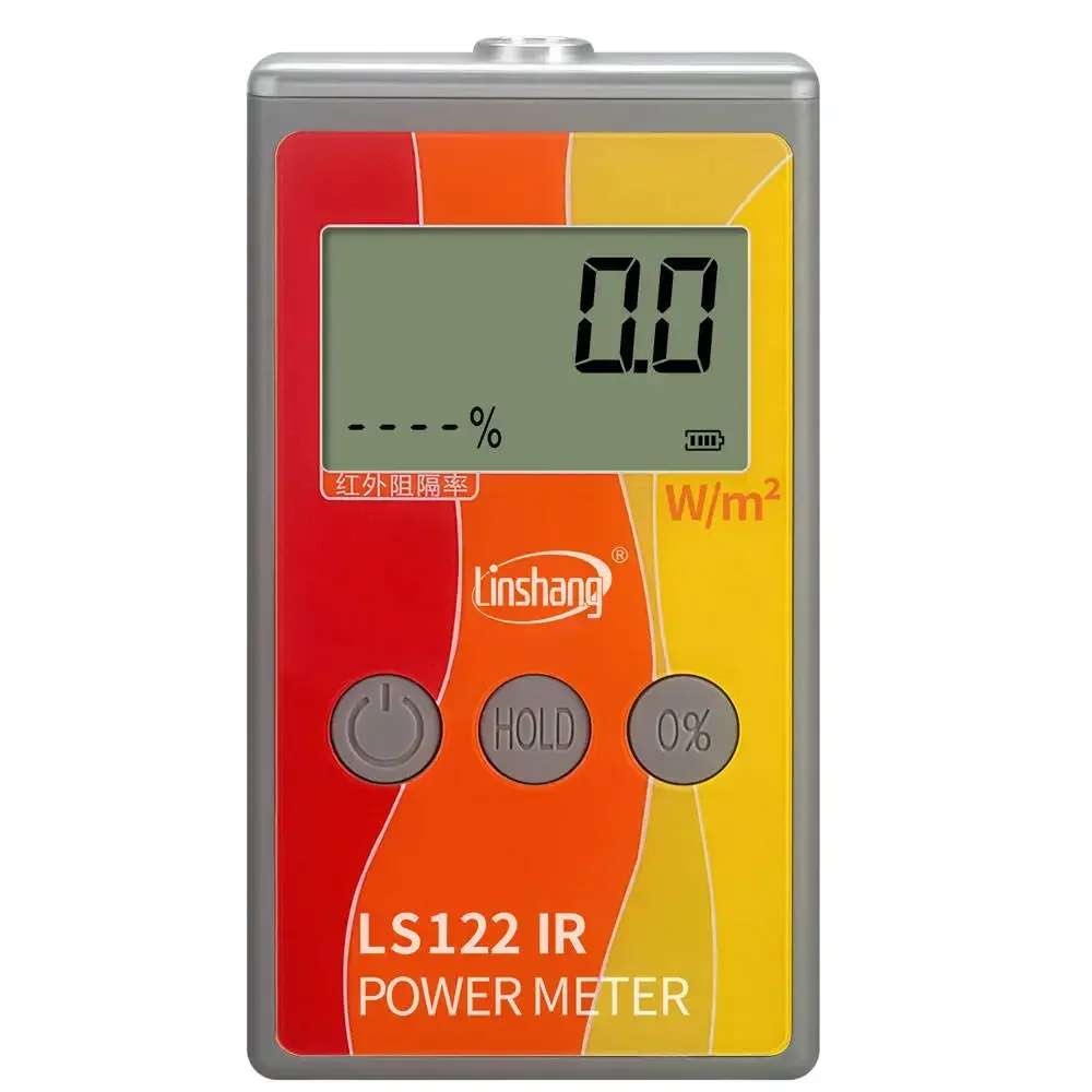 Linshang LS122 PPF Car Film Handheld Solar Power Meter with Infrared Radiation Intensity IR Rejection Heat Insulation Rate