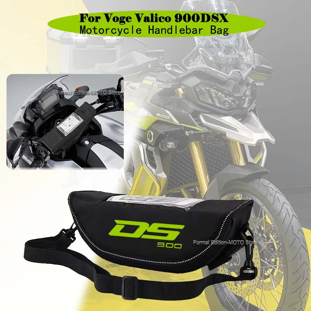 Motorcycle Accessory for Voge Valico 900DSX 900 DSX 2024 Waterproof and Dustproof Handlebar Storage Bag Navigation Bag