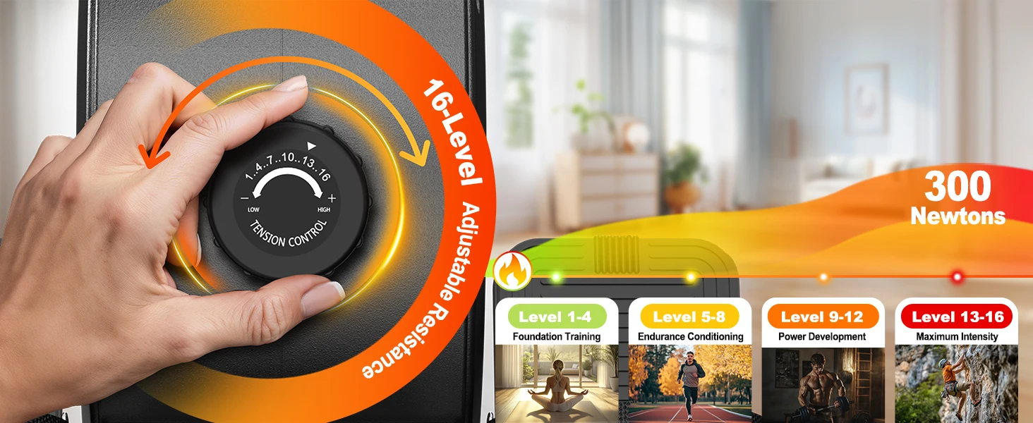 Magnetisches Rudergerät mit Einzigartigem Seilsystem, 2-in-1 Kardio- & Krafttraining, Bluetooth-Monitor, Tablet-Halterung, 160KG Maximalgewicht – Detail 4