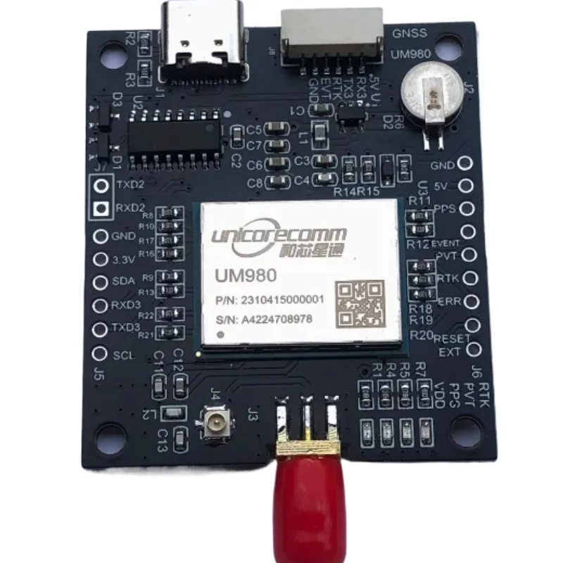 UniCore UM980 RTK GNSS Receiver High Precision Surveying Equipment Military Rugged Design Multi-Band Positioning for Mapping - Image 2