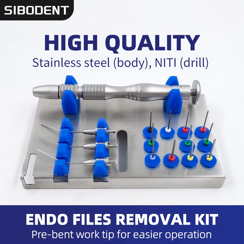 

Dental Endodontic Endo File Removal System Kit / Endo Broken File Removal Instrument Set Root Canal File Extractor For Clinic