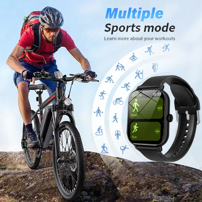 G.L Wear 2025 New Smart Watch 1.83" HD Screen Multiple Sports Modes Bluetooth Call Sports Health Smartwatch Men Women image 6