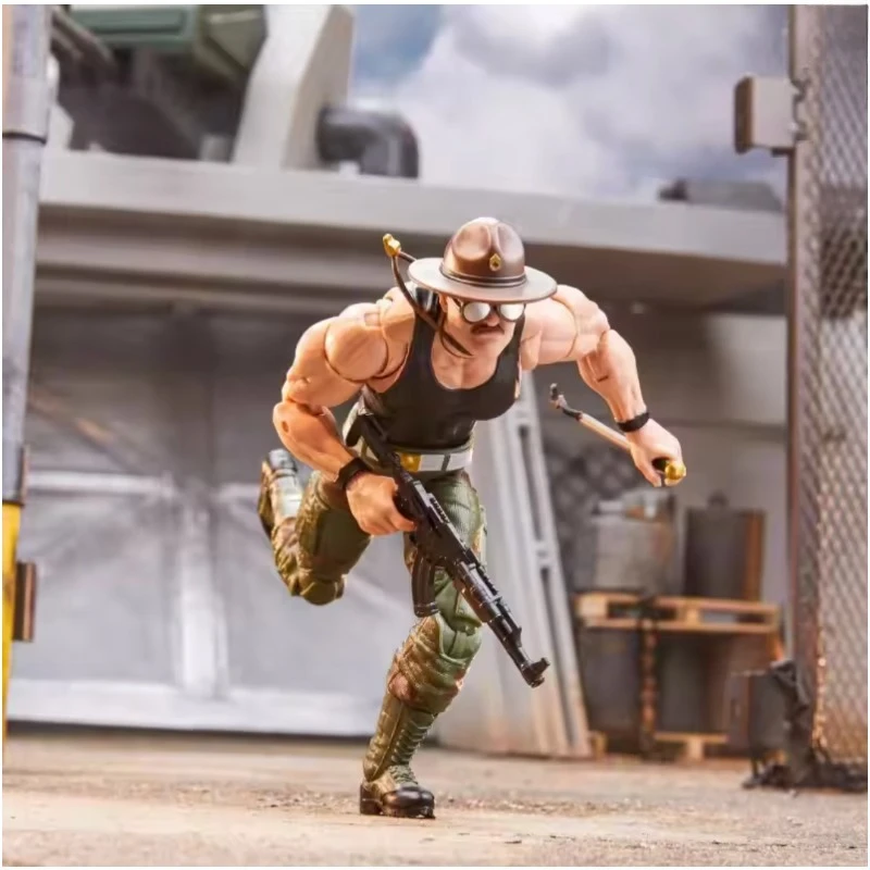 

New Original Hasbro G.I. Joe Classified Series Sgt Slaughter Action Figure Model Toys Gift