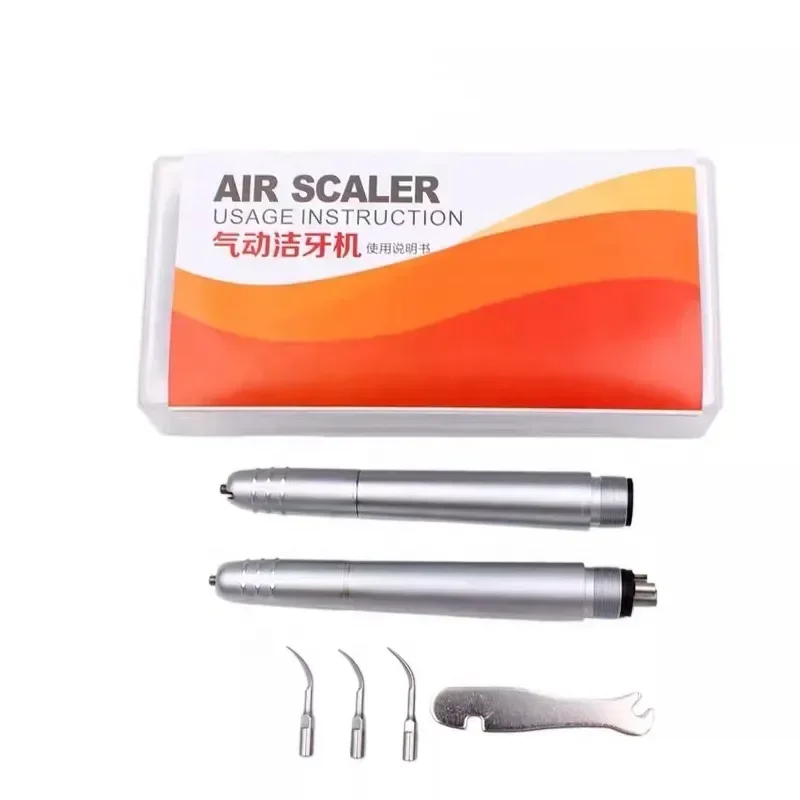 High Quality Den tal Ultrasonic Air Scaler Whitening Teeth Cleaning Handpiece With 3 Tips 2/4 Holes Teeth Cleaning Machine