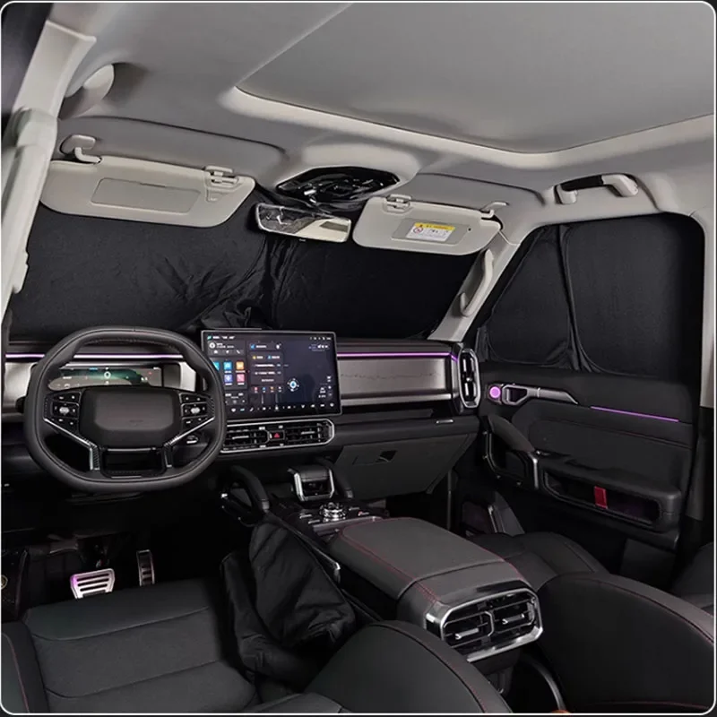 For Chery Jetour T2 2023 2024 2025 Car Windshield Window Privacy Sunshade Anti-UV Protection Sun Shade Cover Auto Accessories