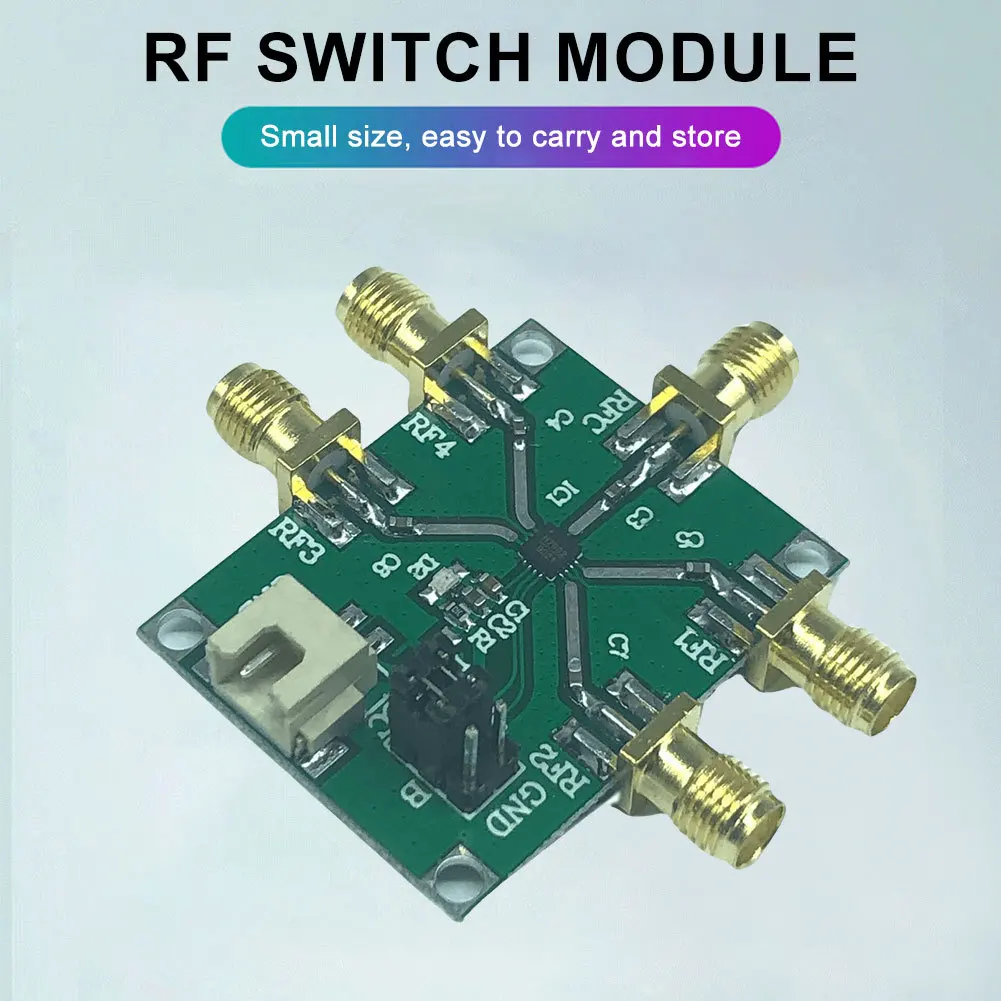 0.1GHz-6.0GHz Ultra-Wideband RF Switch | HMC7992 SP4T Non-Reflective Silicon Module