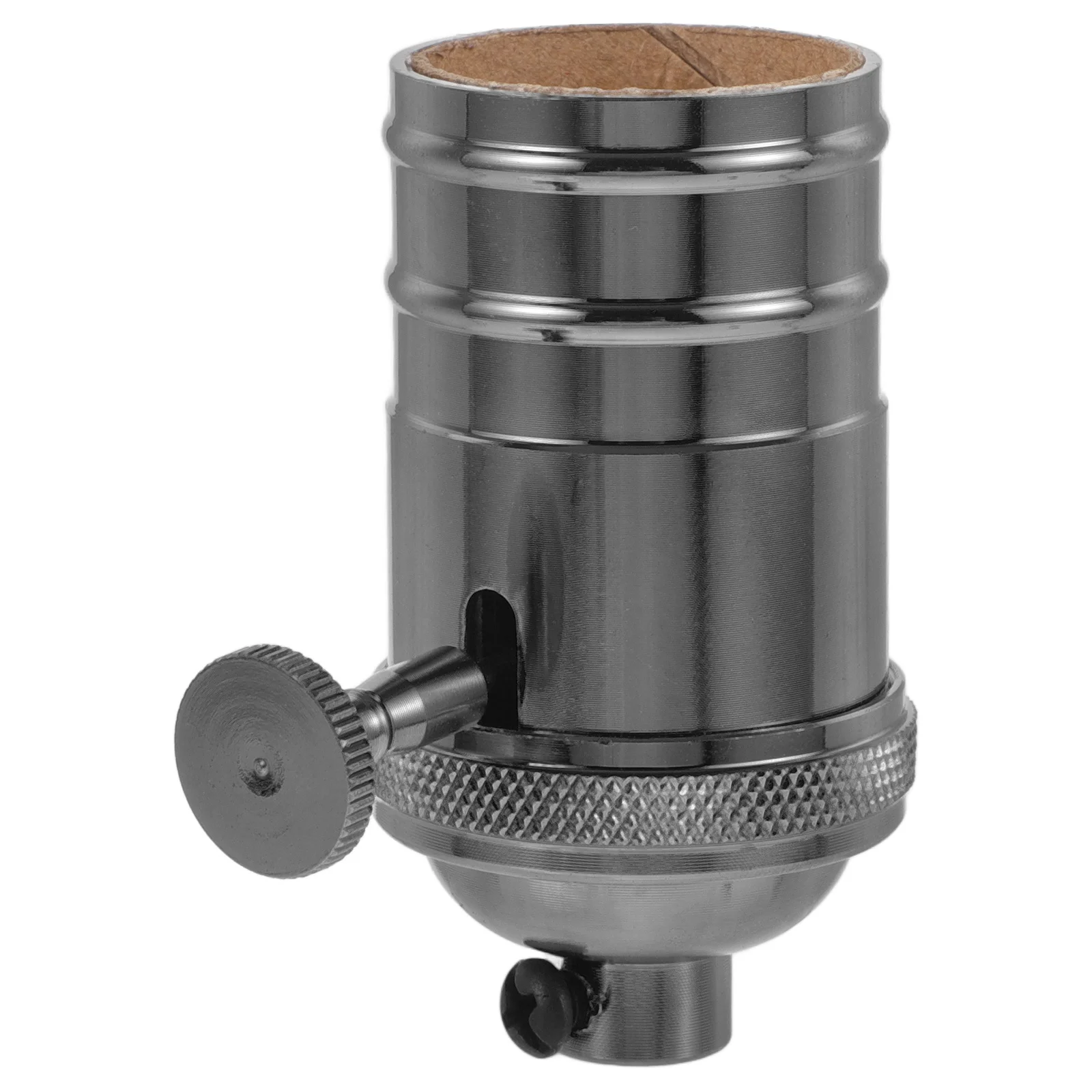 

Vintage Light Socket Metal Lamp Holder E26 E27 Bulb Holder Knob Replacement Retro Lamp Socket for DIY Pendant Light Fixture