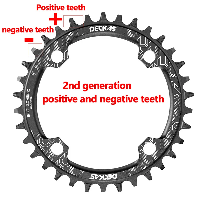 Deckas-50 t,52t,54t,56t,58t,1ピース,直径130mmの5ボルトチェーン Deckas-50 t,52t,54t,56t,58t,1ピース,直径130mmの5ボルトチェーン