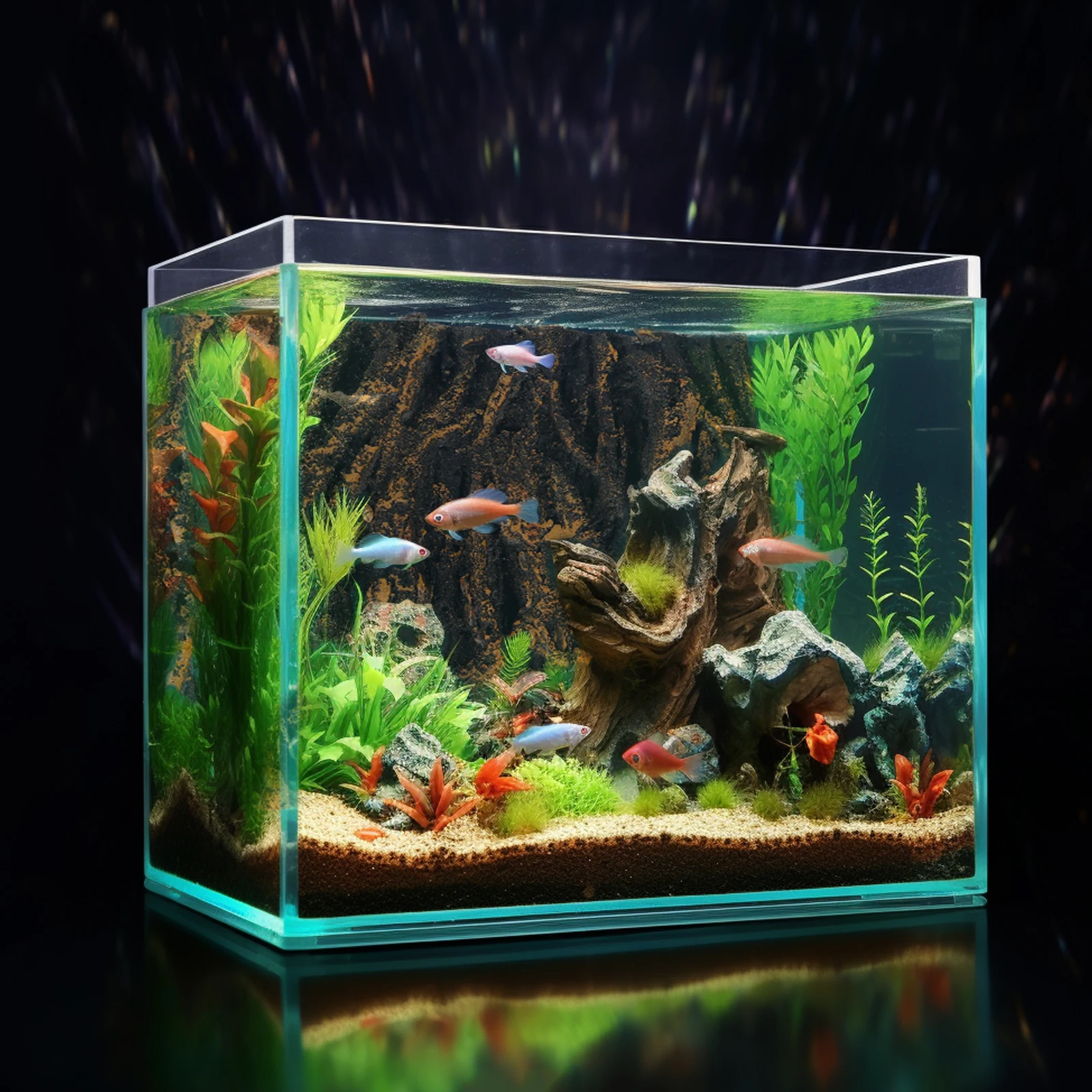 

3D Tree Root Aquarium Background Board Reptile Tank Decoration Fish Tank Landscape