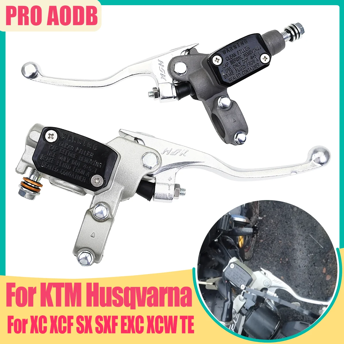 

For KTM Husqvarna Motorcycle Hydraulic Clutch Master Cylinder Brake Repair Upper Pump Handle Lever XCF SX SXF EXC EXCF 125-501