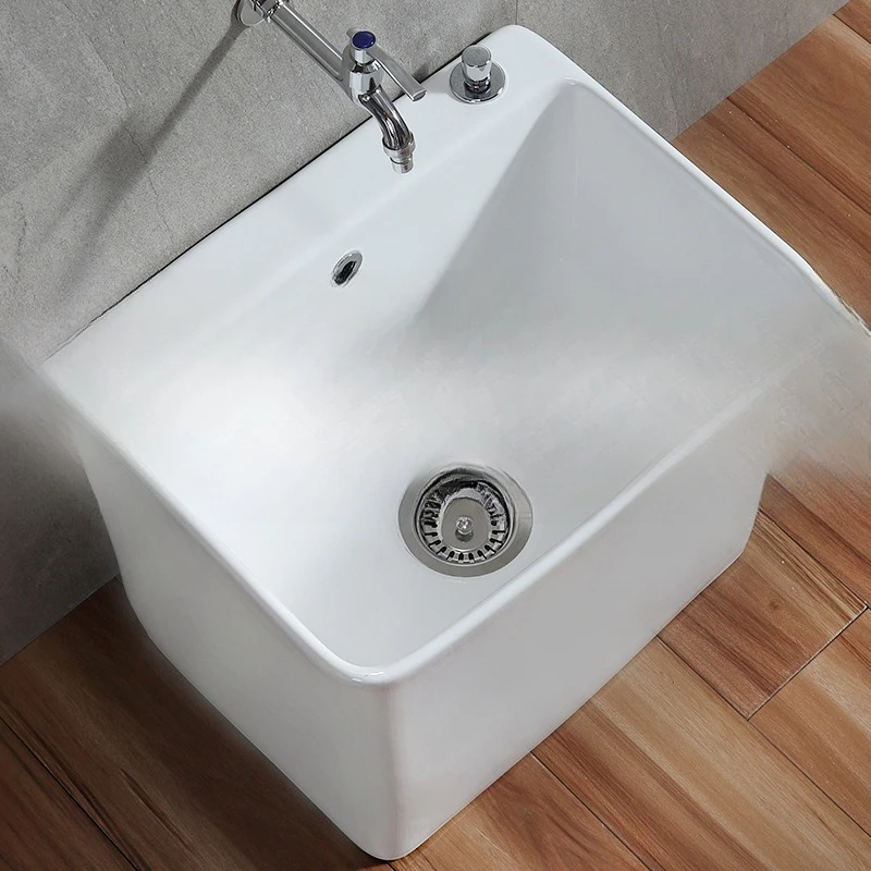 

New mop pool, balcony bathroom floor basin, mop pool, ceramic floor type